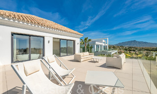 Modern luxury villa with fantastic views over the golf course to the sea, for sale in Marbella - Benahavis 70491 