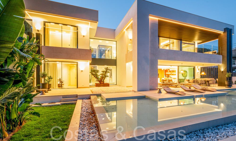 Sophisticated new build villa for sale close to all amenities on Marbella's famous Golden Mile 70631