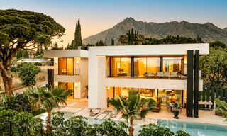 Sophisticated new build villa for sale close to all amenities on Marbella's famous Golden Mile 70635 