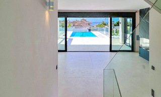 Contemporary new build villa for sale in Elviria, a coveted beach area east of Marbella centre 70595 