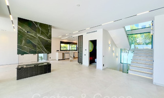 Contemporary new build villa for sale in Elviria, a coveted beach area east of Marbella centre 70600 