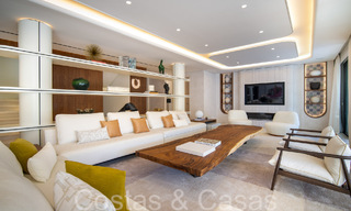 Modern luxury villa for sale in a gated urbanization on Marbella's Golden Mile 70734 