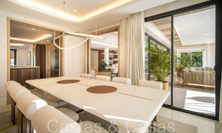 Modern luxury villa for sale in a gated urbanization on Marbella's Golden Mile 70749 