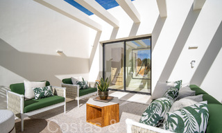 Modern luxury villa for sale in a gated urbanization on Marbella's Golden Mile 70760 