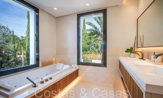 Modern luxury villa for sale in a gated urbanization on Marbella's Golden Mile 70764 