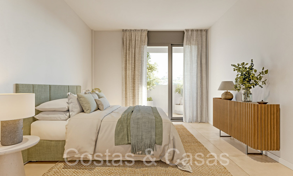 New on the market. Stylish apartments for sale, within walking distance of the beach and amenities of Estepona centre 70889