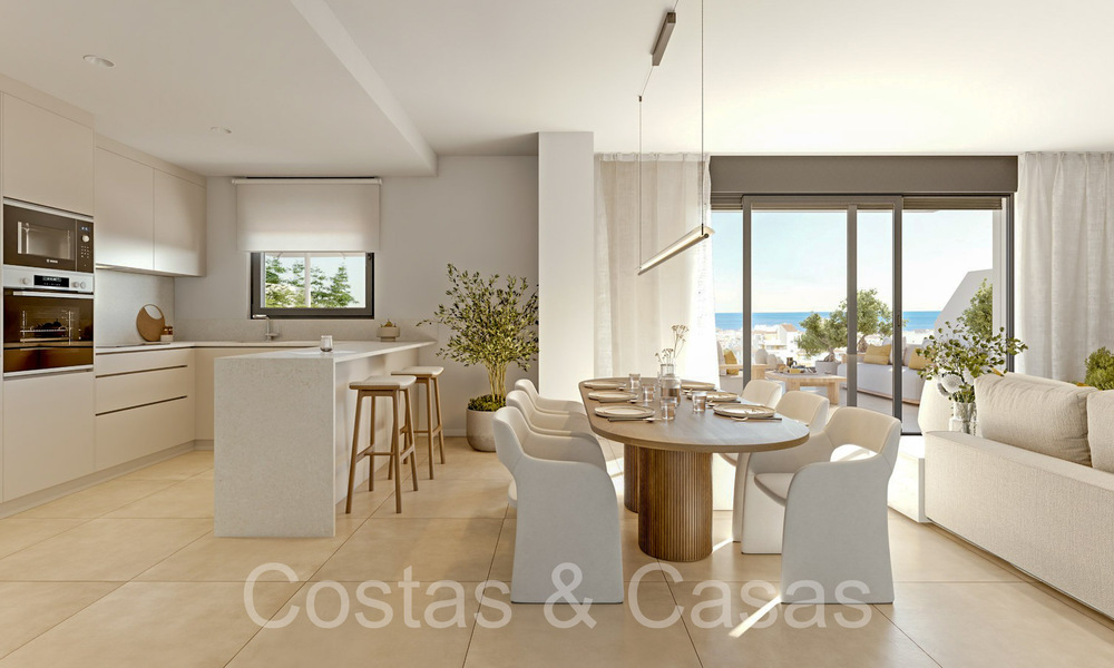 New on the market. Stylish apartments for sale, within walking distance of the beach and amenities of Estepona centre 70899