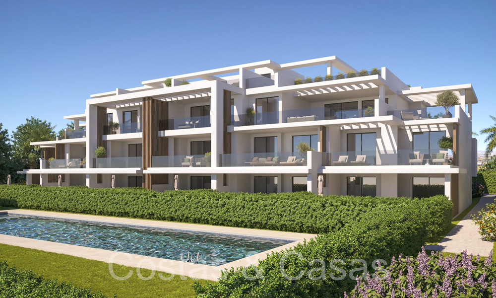 New on the market. Contemporary new build apartments for sale on the New Golden Mile, Marbella - Estepona 70924