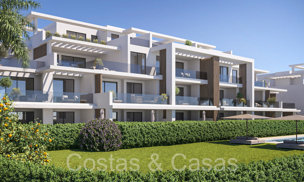 New on the market. Contemporary new build apartments for sale on the New Golden Mile, Marbella - Estepona 70970