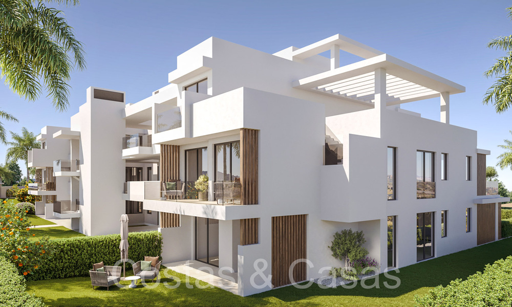 New on the market. Contemporary new build apartments for sale on the New Golden Mile, Marbella - Estepona 70981