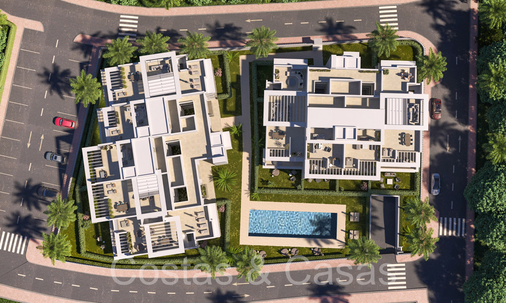 New on the market. Contemporary new build apartments for sale on the New Golden Mile, Marbella - Estepona 70995