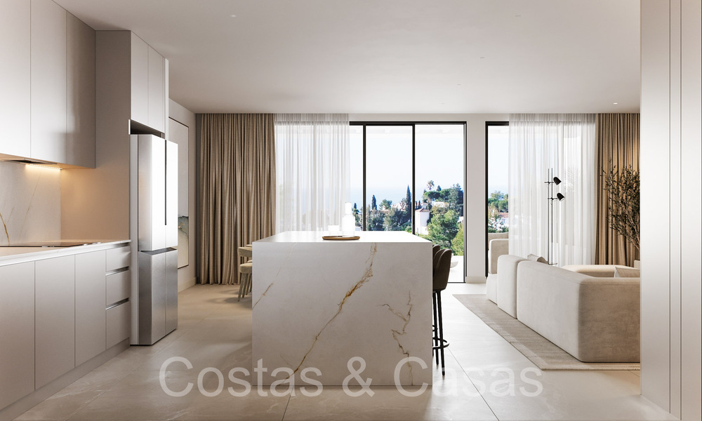 New on the market. Contemporary new build apartments for sale on the New Golden Mile, Marbella - Estepona 71005