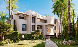 New project with luxury apartments and penthouses for sale within walking distance of the beach in Estepona 71081 