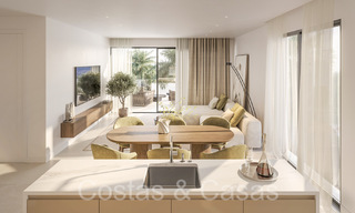 New project with luxury apartments and penthouses for sale within walking distance of the beach in Estepona 71112 