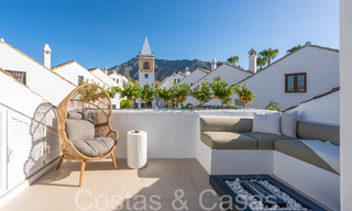 Prestigious duplex penthouse with private plunge pool for sale on Marbella's prestigious Golden Mile 71142 