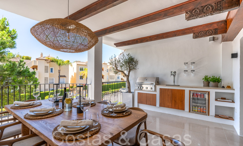 Prestigious duplex penthouse with private plunge pool for sale on Marbella's prestigious Golden Mile 71177