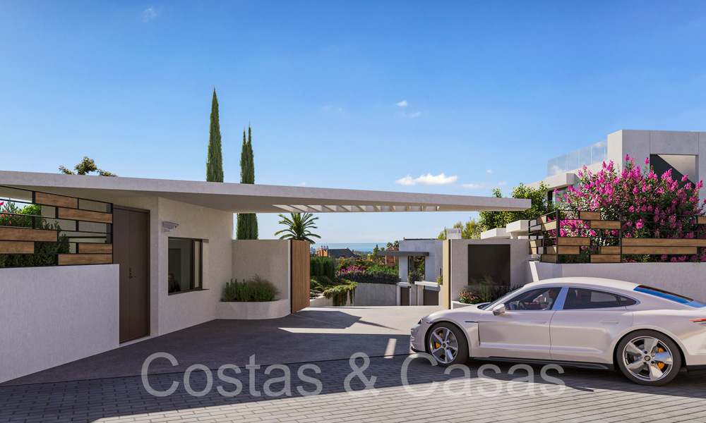 New build villas with a sophisticated design for sale in the heart of Nueva Andalucia, Marbella 71015