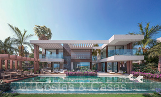 New build villas with a sophisticated design for sale in the heart of Nueva Andalucia, Marbella 71024 