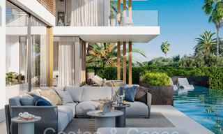 New build villas with a sophisticated design for sale in the heart of Nueva Andalucia, Marbella 71033 