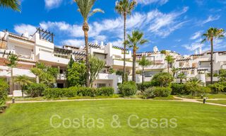 Fully renovated ground floor apartment for sale, in a beach complex on the New Golden Mile between Marbella and Estepona 71286 