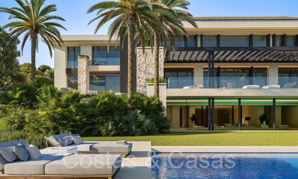 Majestic boutique villa for sale, with sea views, in the most exclusive La Zagaleta Golf Resort in Benahavis - Marbella 71420