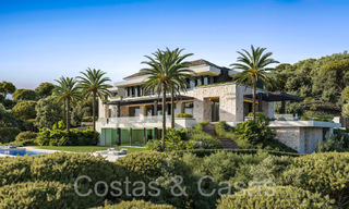 Majestic boutique villa for sale, with sea views, in the most exclusive La Zagaleta Golf Resort in Benahavis - Marbella 71423 