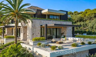 Majestic boutique villa for sale, with sea views, in the most exclusive La Zagaleta Golf Resort in Benahavis - Marbella 71426 