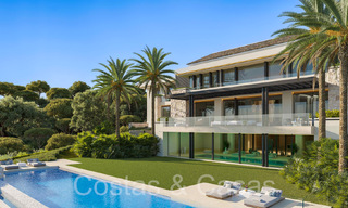 Majestic boutique villa for sale, with sea views, in the most exclusive La Zagaleta Golf Resort in Benahavis - Marbella 71429 