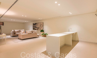 New and move-in ready, modern style villa for sale with sea views, beachside east of Marbella city centre 71437 