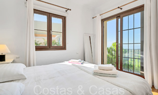 Timeless Spanish luxury villa with panoramic sea views for sale in a gated urbanization of Marbella - Benahavis 71551 