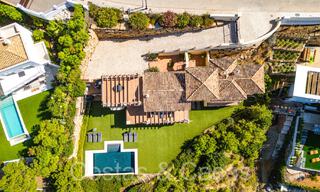 Timeless Spanish luxury villa with panoramic sea views for sale in a gated urbanization of Marbella - Benahavis 71569 