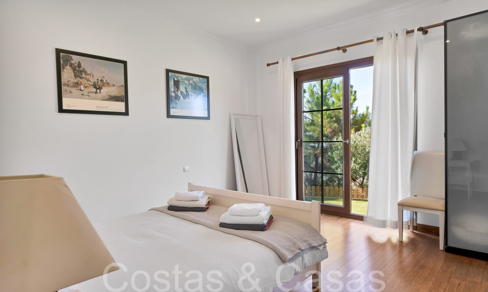 Timeless Spanish luxury villa with panoramic sea views for sale in a gated urbanization of Marbella - Benahavis 71570