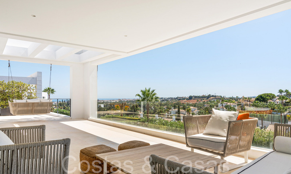 Superior new build villa with modern architecture for sale in a gated community in Nueva Andalucia, Marbella 71663