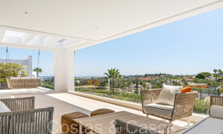 Superior new build villa with modern architecture for sale in a gated community in Nueva Andalucia, Marbella 71663 