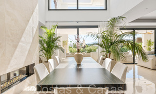 Superior new build villa with modern architecture for sale in a gated community in Nueva Andalucia, Marbella 71667 