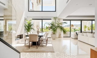 Superior new build villa with modern architecture for sale in a gated community in Nueva Andalucia, Marbella 71668 