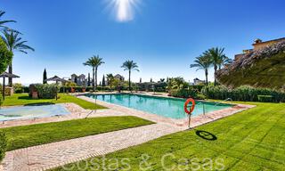 Stunning Mediterranean apartment for sale in a 5 star golf resort on the New Golden Mile in Benahavis - Marbella 71629 