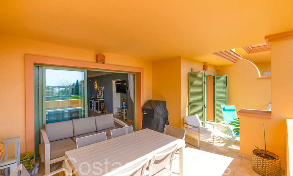 Stunning Mediterranean apartment for sale in a 5 star golf resort on the New Golden Mile in Benahavis - Marbella 71651