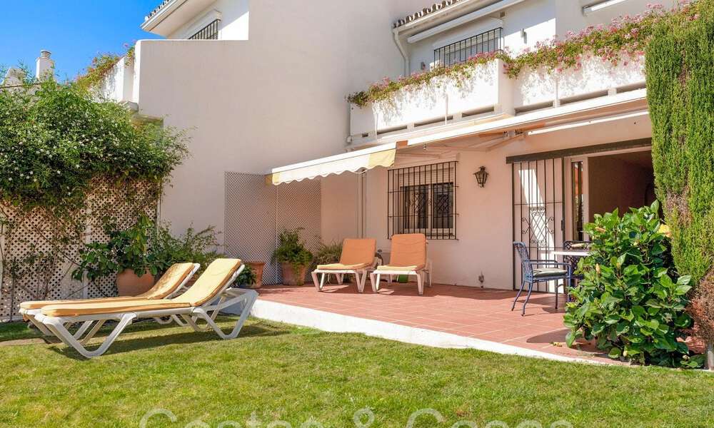 3 bedroom garden apartment for sale walking distance to Puerto Banus, Marbella 71803