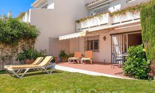 3 bedroom garden apartment for sale walking distance to Puerto Banus, Marbella 71803 