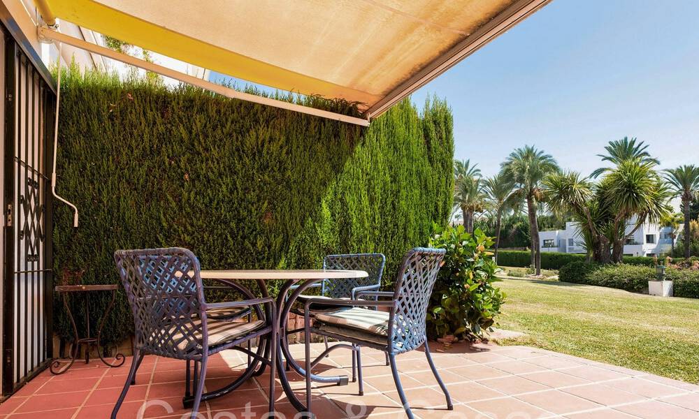 3 bedroom garden apartment for sale walking distance to Puerto Banus, Marbella 71804