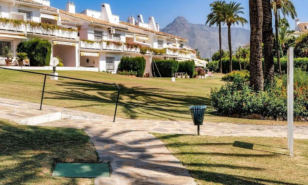 3 bedroom garden apartment for sale walking distance to Puerto Banus, Marbella 71809