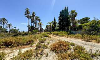 Plot with exclusive project for sale for a luxury villa, with sea views and walking distance to Puerto Banus, Marbella 71835 