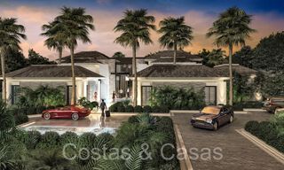 Plot with exclusive project for sale for a luxury villa, with sea views and walking distance to Puerto Banus, Marbella 71847 