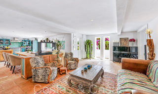 Charming traditional villa for sale with guest house and tennis court, close to the beach in Benahavis - Marbella 71892 