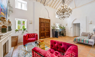 Charming traditional villa for sale with guest house and tennis court, close to the beach in Benahavis - Marbella 71895 