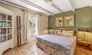 Charming traditional villa for sale with guest house and tennis court, close to the beach in Benahavis - Marbella 71896 