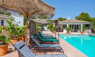 Charming traditional villa for sale with guest house and tennis court, close to the beach in Benahavis - Marbella 71914 