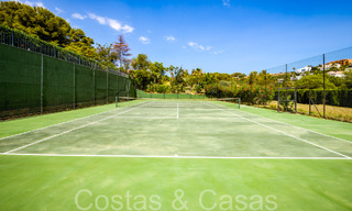 Charming traditional villa for sale with guest house and tennis court, close to the beach in Benahavis - Marbella 71917 