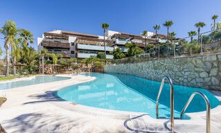 Modern golf apartment for sale in the prestigious 5* Los Flamingos Golf Resort on the New Golden Mile, Marbella - Benahavís 71684 